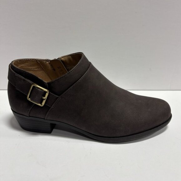 LifeStride Women’s Alexi, Brown Ankle Booties, Size 9 M - Picture 1 of 6